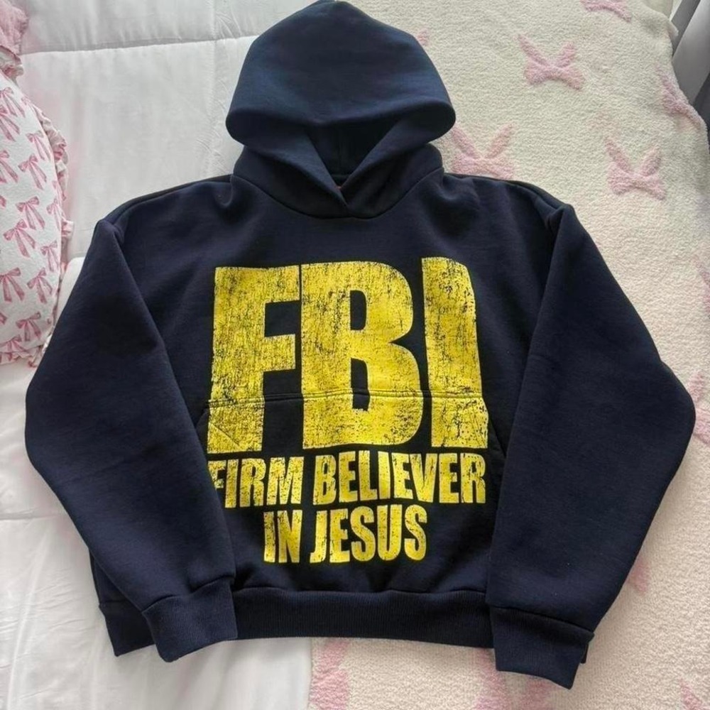 FBI "Firm Believer In Jesus" Hoodie - Picture 5 of 7